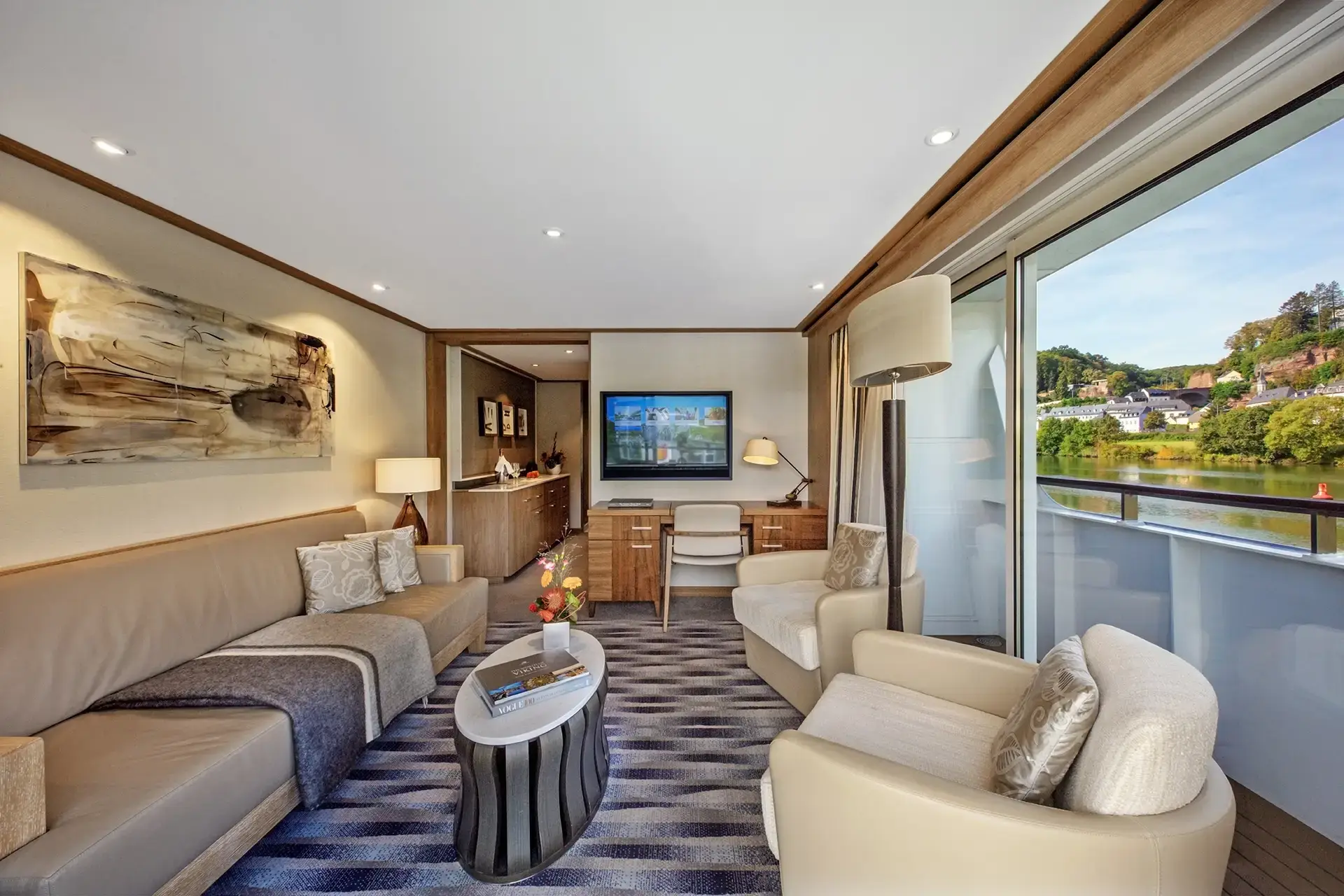 Explorer Suite on-board the Viking Longship Hild.