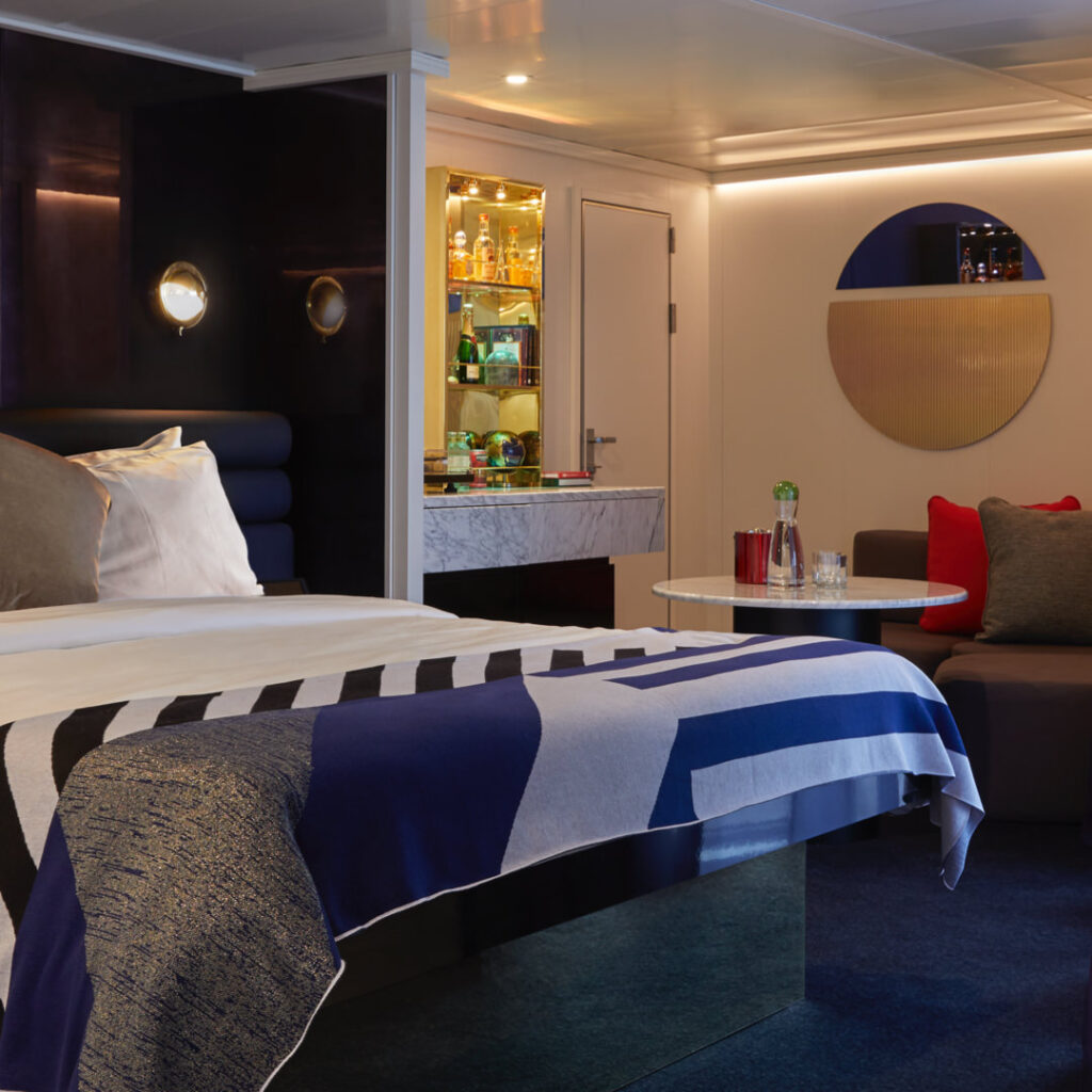 Cheeky Corner Suite bedroom