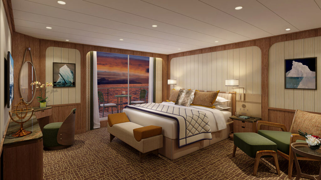 Seabourn expedition ships - Signature Suite (Bedroom)
