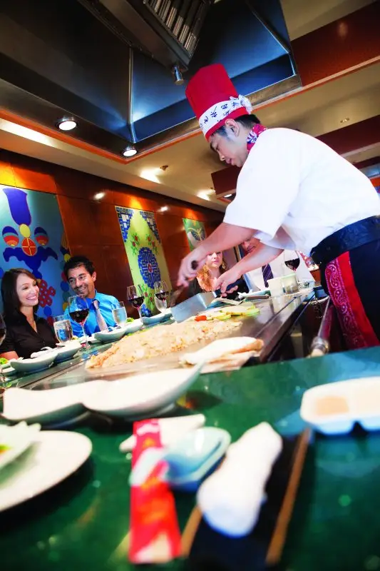 Norwegian Jewel — Teppanyaki Chef
